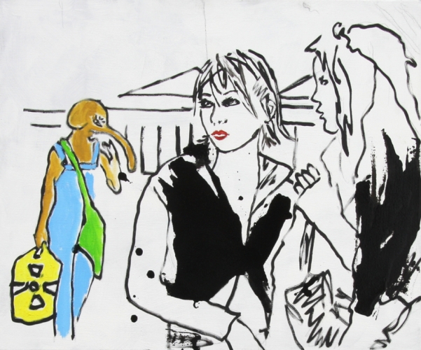 Untitled<br /><br />2009<br />Oil on canvas<br />50 x 70 x 2 cm